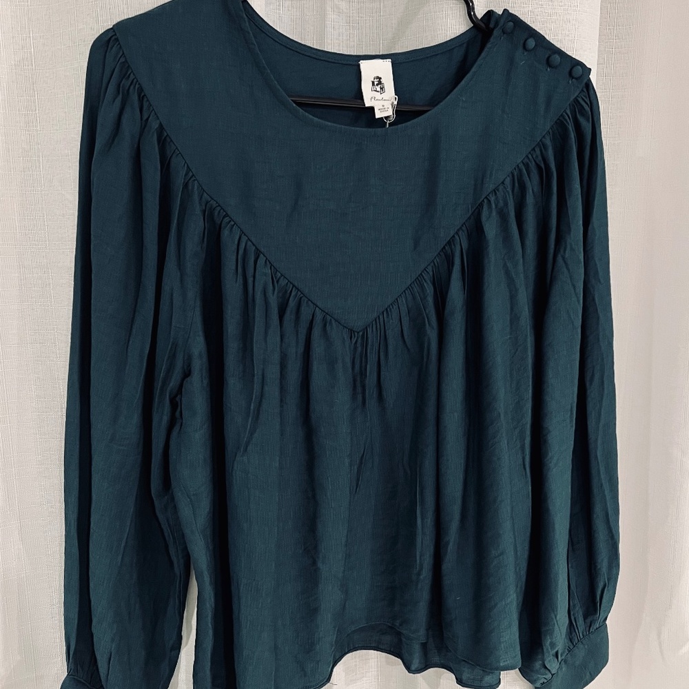 Vici Teal Blouse